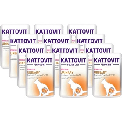 Kattovit Feline Diet Urinary Losos 12 x 85 g