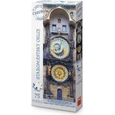 Dino - Puzzle Old Town Astronomical Clock panoramic - 40 - 99 piese