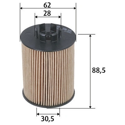 Olejový filtr VALEO 586519 – Zboží Mobilmania