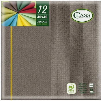 Deni obrúsky z netkanej textílie dekorované Creta 40x40 cm 12 ks