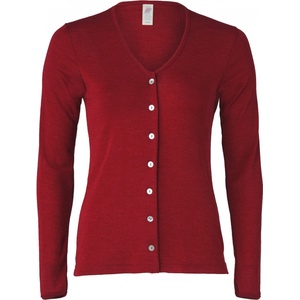 Engel Дамско вълнено яке Engel Women's Fine Ribbed Cardigan Wool jacket - Mallow - размер 42/44 (EU) (105-1731-0314)