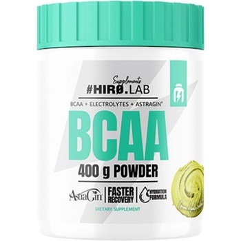 Hero. Lab BCAA 2: 1: 1 Powder | with Electrolytes + AstraGin® [400 грама] Зелена ябълка