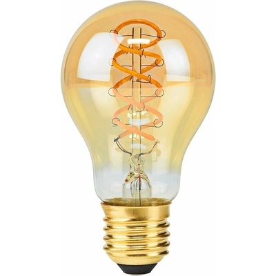 Nedis LED žárovka E27/ A60/ 3,8 W/ 220 V/ 250 lm/ 2100 K/ stmívatelná/ extra teplá bílá/ retro styl LDBTFE27A60