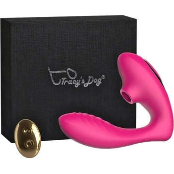 Tracy´s Dog Pro 2 vibrátor na bod G a klitoris s diaľkovým ovládaním ružový