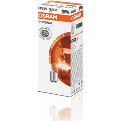 OSRAM Крушка OSRAM R5W, 24V, 5W, 50lm, 10 броя