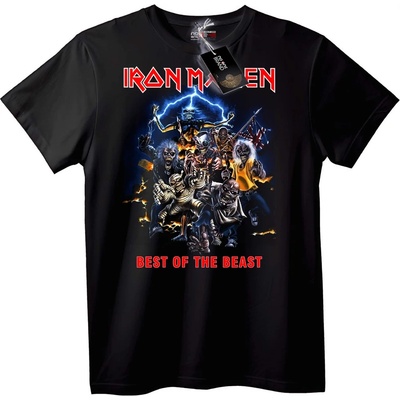 NOONEBRAND Тениска Iron Maiden Най-Доброто от Звяра - 2XL, Black