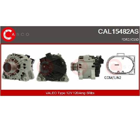 ALTERNATOR 12V 120A