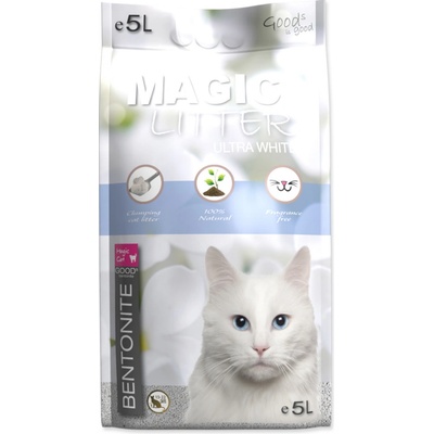 Magic Litter Pearls ML Bentonite Ultra White 5 l