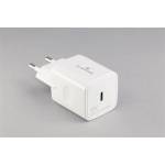 Bluestork Мрежово зарядно устройство Bluestork - PW-20-C (USB-C, 20W, бяло) (PW-20-C)