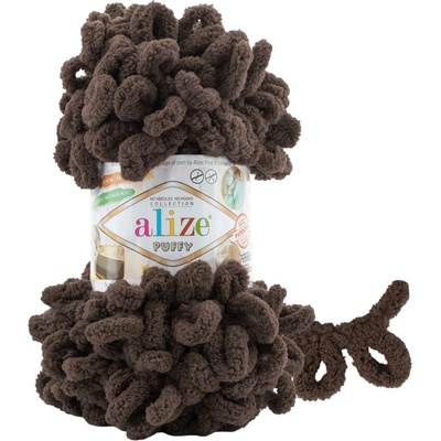 Alize Puffy 100g Farba: hnedá zemitá 534
