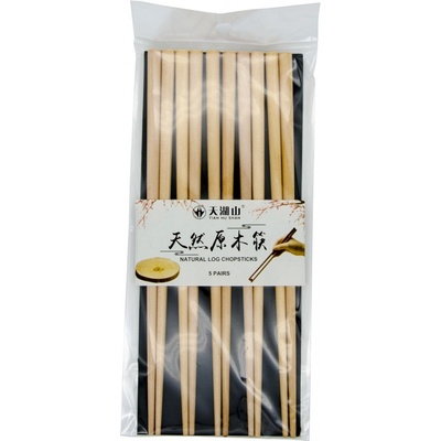 Tian Hu Shan dřevěné hůlky 23cm 5 ks