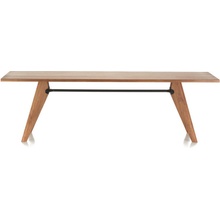 Vitra Stůl S.A.M. Bois, 240 cm, solid American walnut