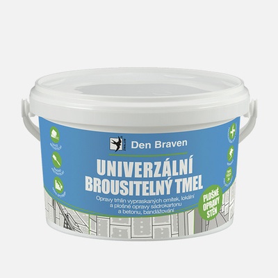 Debbex 00402RL Univerzálny brúsiteľný tmel 1,5 kg biela