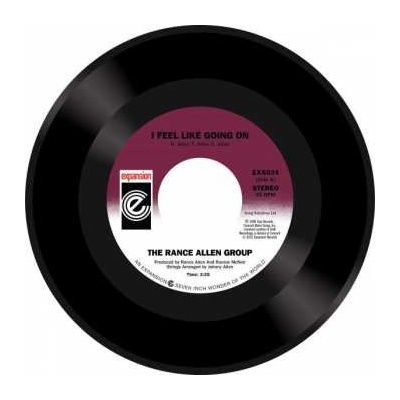 The Rance Allen Group - I Feel Like Going On/can't Get Enough SP