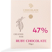 DP chocolate Tabuľková čokoláda Basic mliečna Ruby 70 g