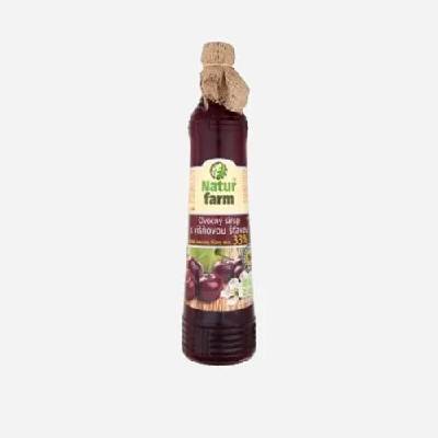 NaturFarm Sirup višeň min. 33 % 12 x 700 ml