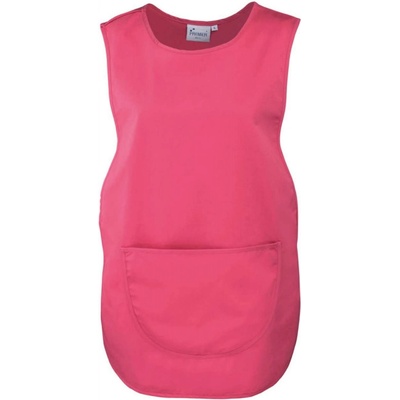 Premier Tabard zástěra s kapsou a zapínáním Clean fuchsiová růžová