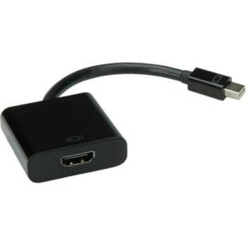 Roline Преходник Roline S3206, Mini DisplayPort(м) към HDMI(ж), черен (S3206)