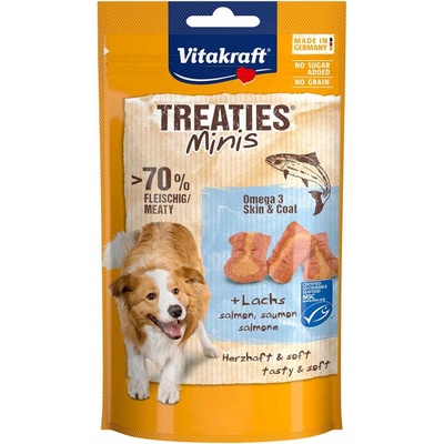 Vitakraft Treaties Minis losos a omega-3 4 x 48 g