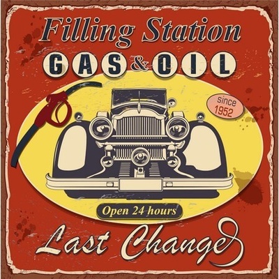 Ceduľa Gas Oil - Last Change