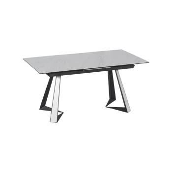 Carmen Разтегателна трапезна маса adam l - бяла