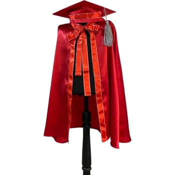 Image 1 of КАРНАВАЛ ДЕТСКА ТОГА И ШАПКА ЗА ДИПЛОМИРАНЕ (787720230919)