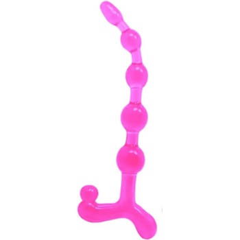 Image 1 of Baile - baile anal Анална броеница bendy twist anal beads pink