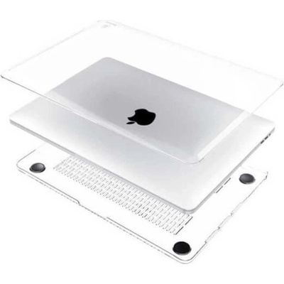 SES Plastový ochranný obal pre Apple MacBook Air 15,3" 2023, M2 - priehľadný 12851