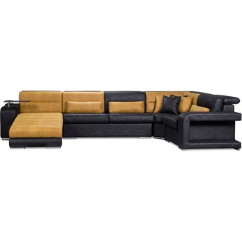 Kolorado Холен П-образен диван leonardo (ugl/leonardo/col/eko-dam)