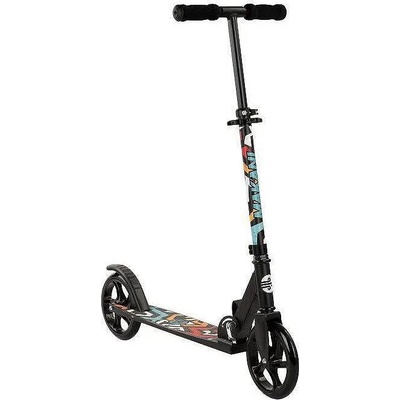 KikkaBoo Тротинетка с две колела Argus Geometrics - Kikka Boo, черна (50026)