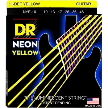 Image 1 of DR Strings NYE-10 Neon Струни за електрическа китара (NYE-10)