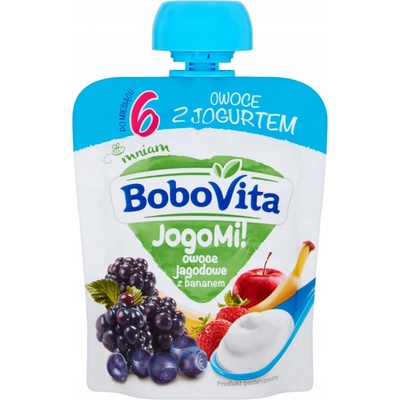 Bobovita Bobuľové ovocie s banánom 80 g