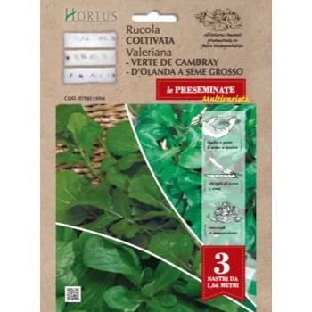 Hortus Семена на Лента Рукола и Валериана Микс Rucola E Valeriana Multivarieta