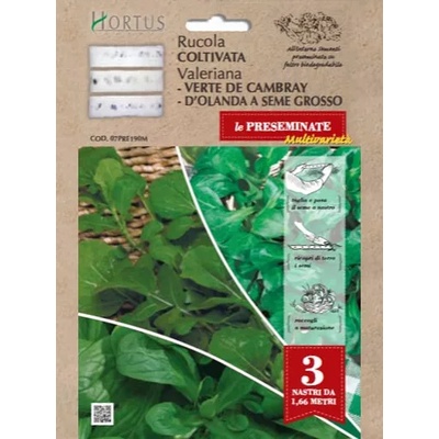 Hortus Семена на Лента Рукола и Валериана Микс Rucola E Valeriana Multivarieta