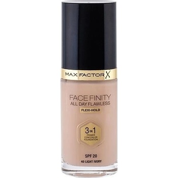 Max Factor Facefinity All Day Flawless SPF20 tekutý make-up s uv ochranou C50 Natural Rose 30 ml