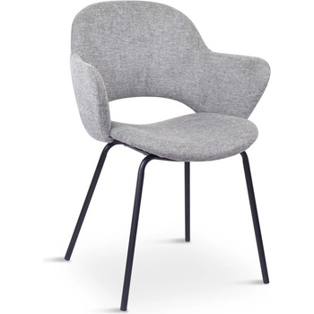 Unique Furniture Светлосиви тапицирани трапезни столове в комплект 2 бр. Rowley - Unique Furniture (49170002)