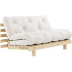 Karup Design Бял разтегателен диван 140 cm Roots - Karup Design (123100701140)