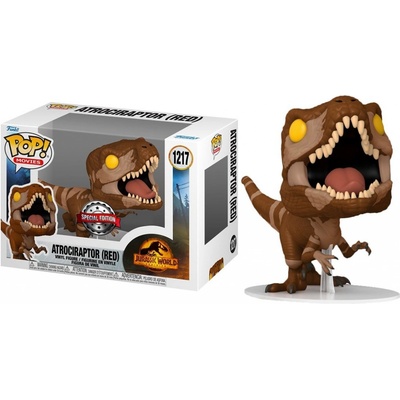 Funko Pop! 1217 Jurassic World Atrociraptor Red