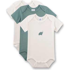 Sanetta Детско ежедневно термо бельо Sanetta Kid's Set Body 1/2 324964 3-Pack Everyday base layer - White Pebble - размер 80 (EU) (714-1838-0115)