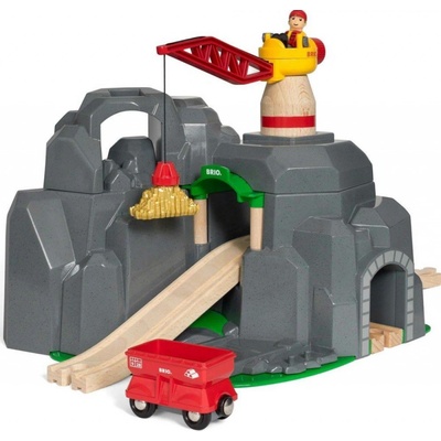 Brio World 33889 Jeřáb a horský tunel – Zbozi.Blesk.cz