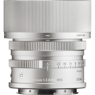 SIGMA 45 mm f/2,8 DG Contemporary pro L-mount stříbrný