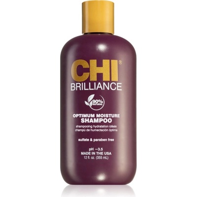 CHI Brilliance Optimum Moisture Shampoo хидратиращ шампоан за блясък и мекота на косата 355ml
