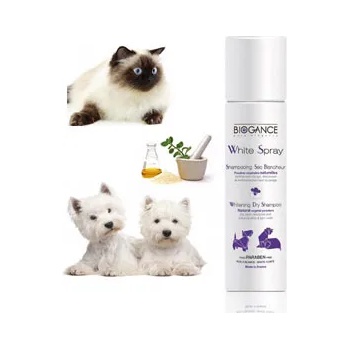 Image 1 of BIOGANCE White Spray - сух шампоан за бяла и светла козина 300мл