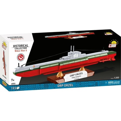 Cobi 4855 II WW Polská ponorka ORP Orzel, 1:300, 193 k