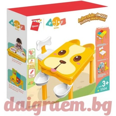 Qman Масичка за сглобяване на конструктори Куче qman 5504 (q5504)