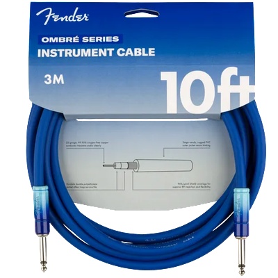 Fender Ombre Cable, Belair Blue 3m