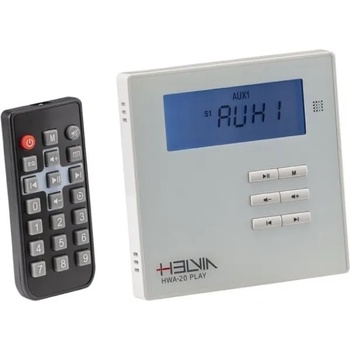 Image 1 of Helvia Усилвател за стена с плейър и блутут HWA-20 PLAY 2 x10W