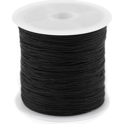 Šňůrka PES Ø0,5 mm černá 1 ks