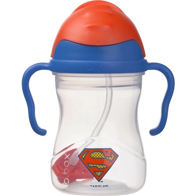 b.box Hrnček so slamkou Superman 240 ml
