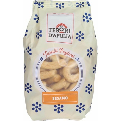 Tesori d’Apulia tradičné apúlske chrumkavé taralli so sezamom 300 g